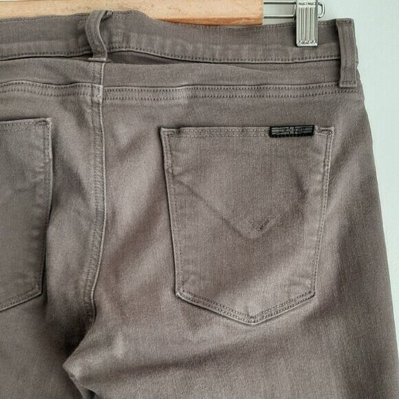 HUDSON | Colette Mid Rise Skinny Jeans Steel Grey Sz 29 Flawed - Picture 12 of 15